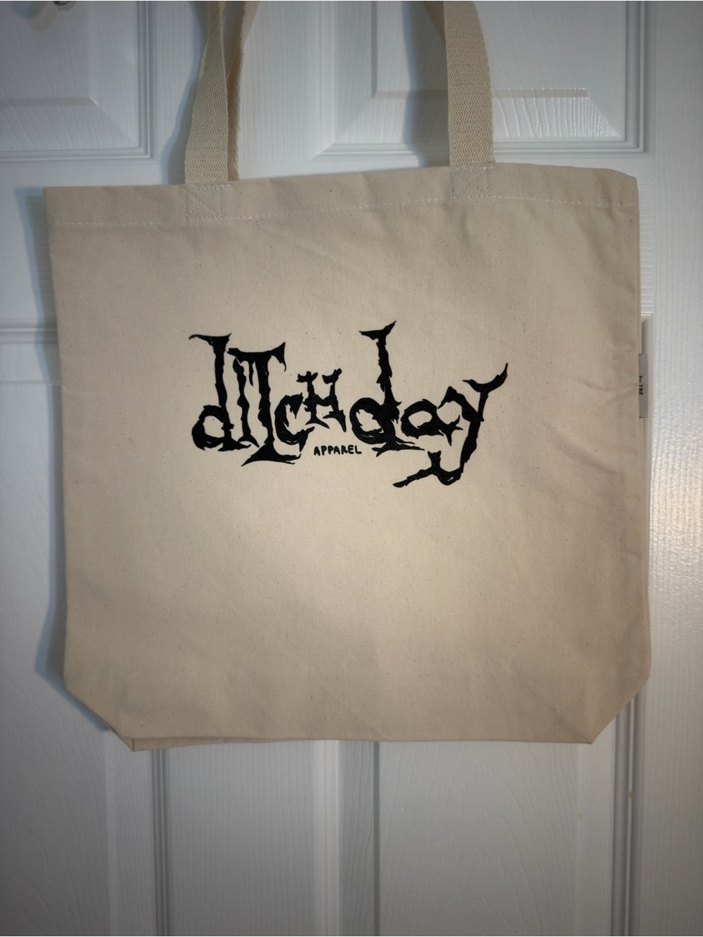 Ditch Day Apparel Logo 100% Cotton Canvas Tote Bag